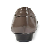 【再値下げ】ヒールバレエシューズ オリーブ