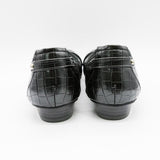 【再値下げ】ヒールバレエシューズ クロコ