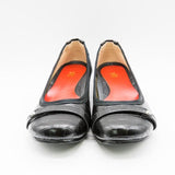 【再値下げ】ヒールバレエシューズ クロコ