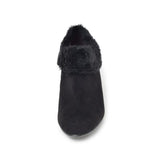 【残り僅か】ハイヒールファーブーティー ブラック