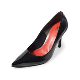 【値下げ】ポインテッドハイヒールパンプス ブラック