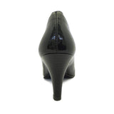 (左右別購入)ビーナスフィットハイヒールパンプス ブラック/エナメル