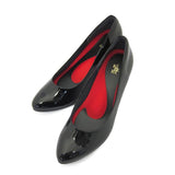 ビーナスフィットハイヒールパンプス ブラック/エナメル