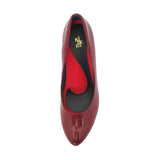 (左右別購入)ビーナスフィットハイヒールパンプス ワイン