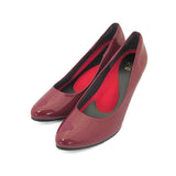 ビーナスフィットハイヒールパンプス ワイン