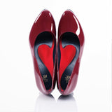 (左右別購入)ビーナスフィットハイヒールパンプス ワイン