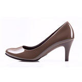 ビーナスフィットハイヒールパンプス オリーブ