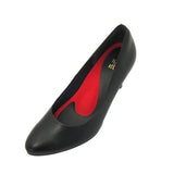 ビーナスフィットハイヒールパンプス ブラック/スムース