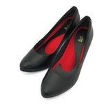 ビーナスフィットハイヒールパンプス ブラック/スムース