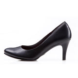 ビーナスフィットハイヒールパンプス ブラック/スムース