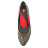 ビーナスフィットミドルヒールパンプス オリーブ