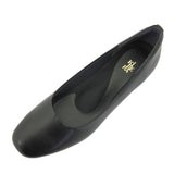 CAビーナスフィットローヒールパンプス ブラック