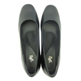 CAビーナスフィットローヒールパンプス ブラック