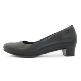 CAビーナスフィットローヒールパンプス ブラック