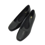 CAビーナスフィットミドルヒールパンプス ブラック