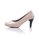 【再値下げ】イタリーレザービーナスフィットハイヒールパンプス ベージュ