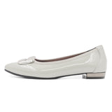 (左右別購入)ボディバランスポインテッドバックル グレー/エナメル