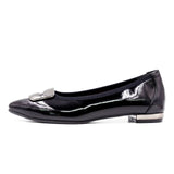 ボディバランスポインテッドバックル ブラック/エナメル