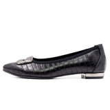 (左右別購入)ボディバランスポインテッドバックル ブラック/クロコ