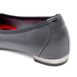 ボディバランスポインテッドバックル ブラック/スムース