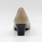 CAビーナスフィットミドルヒールパンプス オーク/スムース