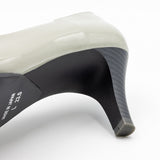 【カラー限定値下げ】ビーナスフィットハイヒールパンプス グレー/エナメル