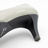 (左右別購入)ビーナスフィットハイヒールパンプス グレー/エナメル