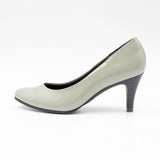 【カラー限定値下げ】ビーナスフィットハイヒールパンプス グレー/エナメル