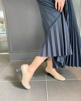 CAビーナスフィットミドルヒールパンプス オーク/スムース