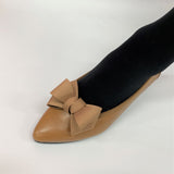 ボディバランスポインテッド2WAYパンプス ブラウン