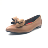 (左右別購入)ボディバランスポインテッド2WAYパンプス ブラウン