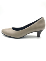 (左右別購入)ビーナスフィットミドルヒールパンプス オーク