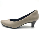 ビーナスフィットミドルヒールパンプス オーク