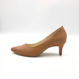 サステナブルソフトポインテッドハイヒールパンプス