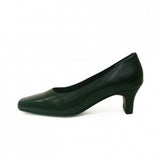 【再値下げ】レザープレーンパンプス