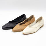 【再値下げ】サステナブルソフトローヒールパンプスレインブロック