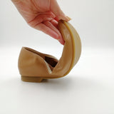 【再値下げ】サステナブルソフトローヒールパンプスレインブロック