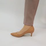 サステナブルソフトポインテッドハイヒールパンプス