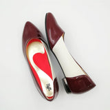 (左右別購入)ボディバランスローヒールパンプスwithK GRAY