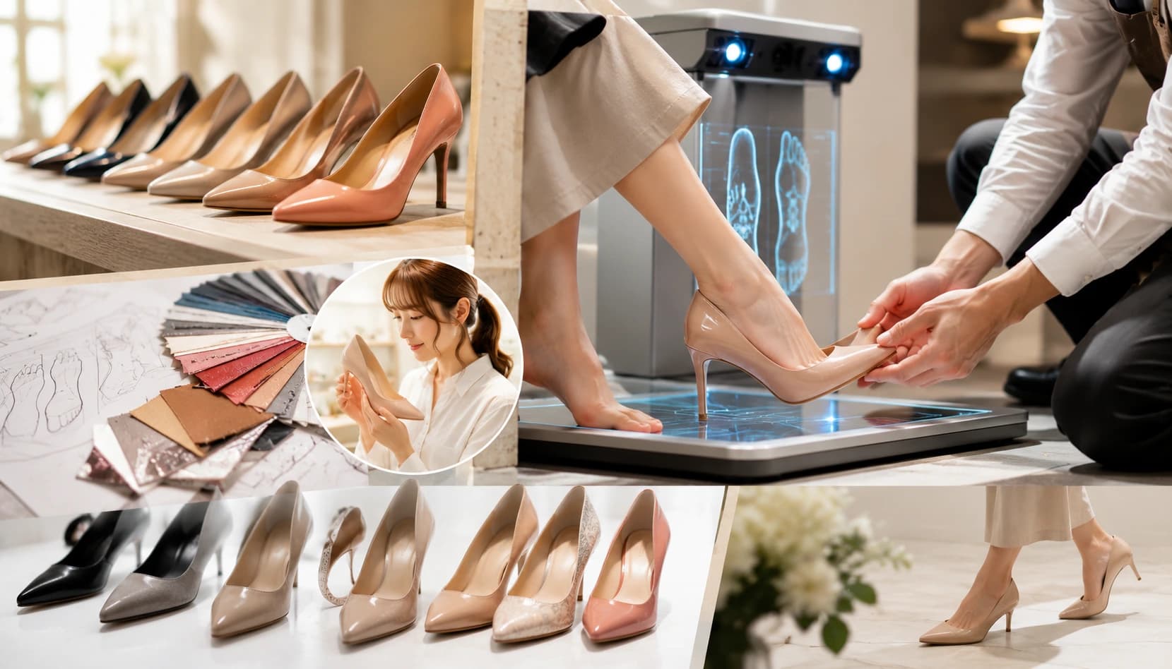 パンプスオーダーメイドで足の痛みを解決
