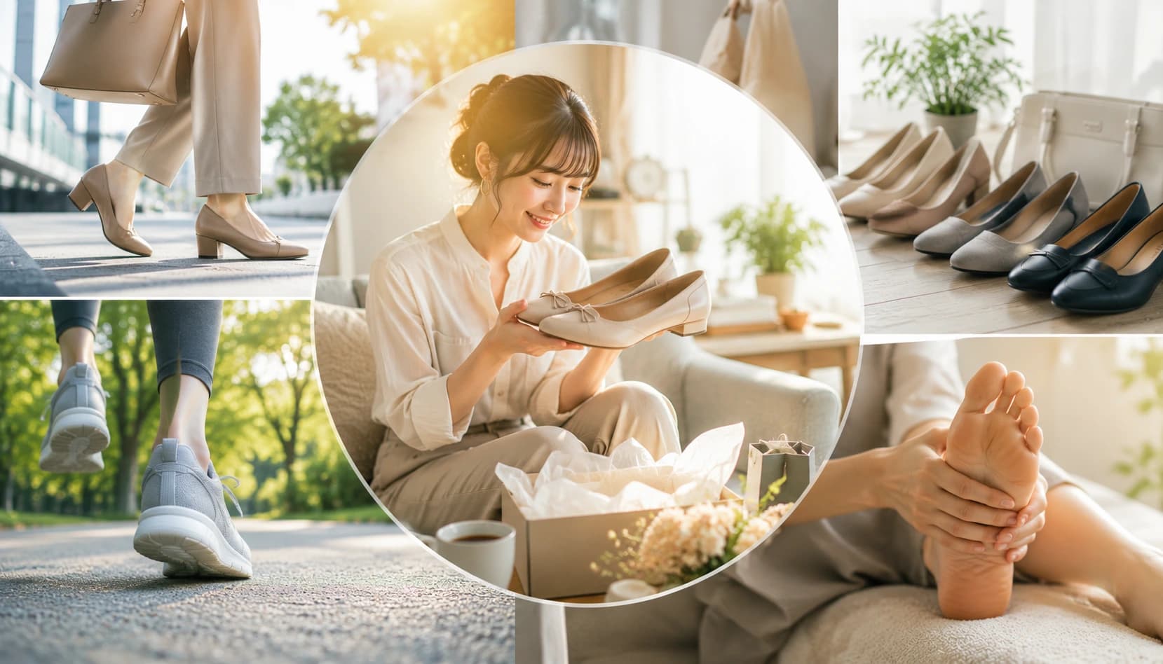 頑張る女性にこそ、自分に合う一足を
