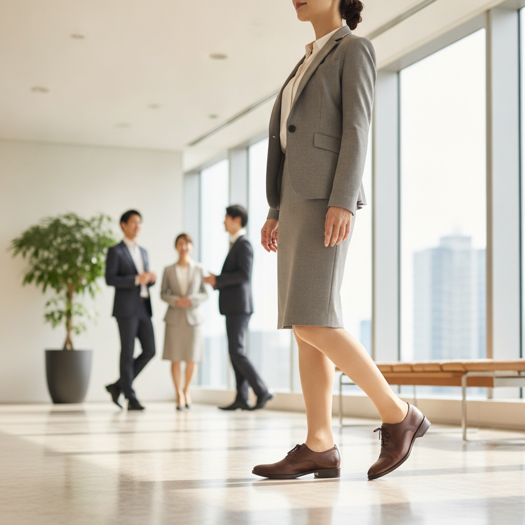 働く女性の足元改革:オーダーメイド靴が叶える長期的な快適さと満足度、そしてキャリアへの投資