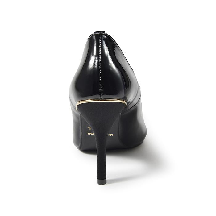 （左右別購入）ポインテッドハイヒールパンプス　ブラック