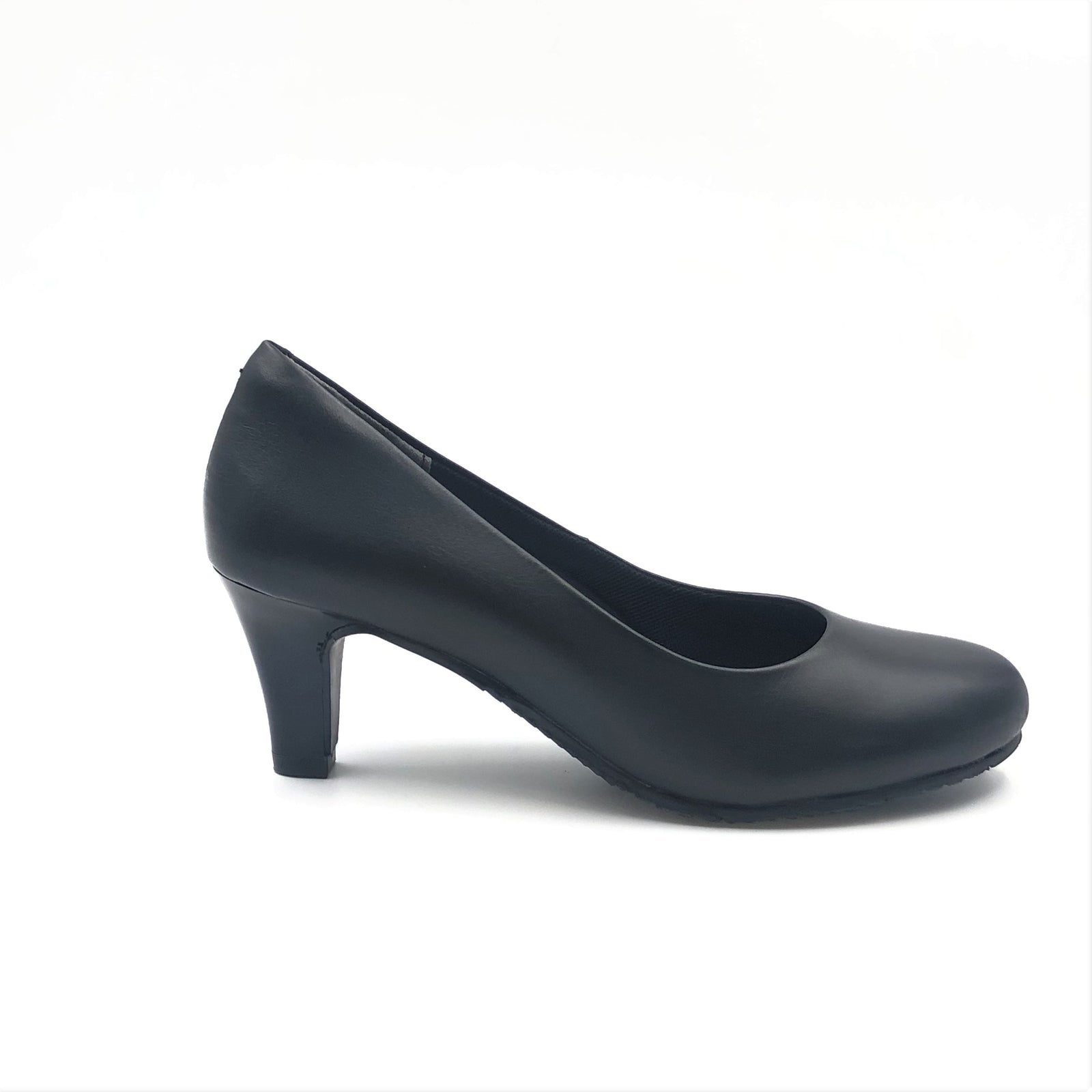 極美品 DIANA 8.5cmヒール24.5ブラックフリルレザーパンプスラウンド 極美品 DIANA 8.5cmヒール24.5ブラックフリルレザーパンプスラウンド